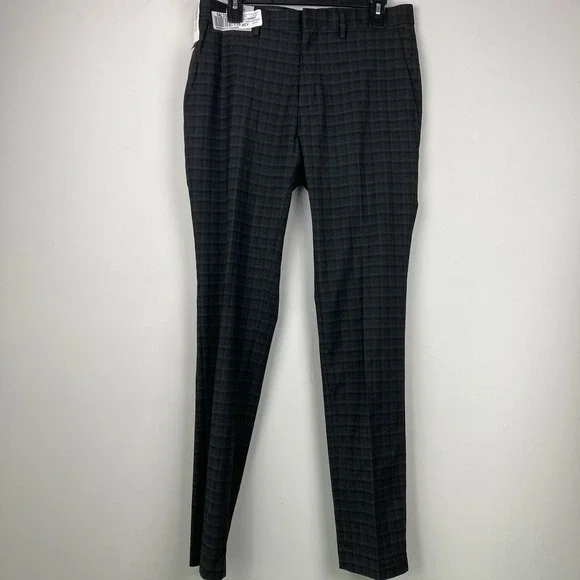 Kenneth Cole Reaction‎ Men's Pants Gabardine Skinny/Extra-Slim Fit Stretch 36x30 - Picture 8 of 10